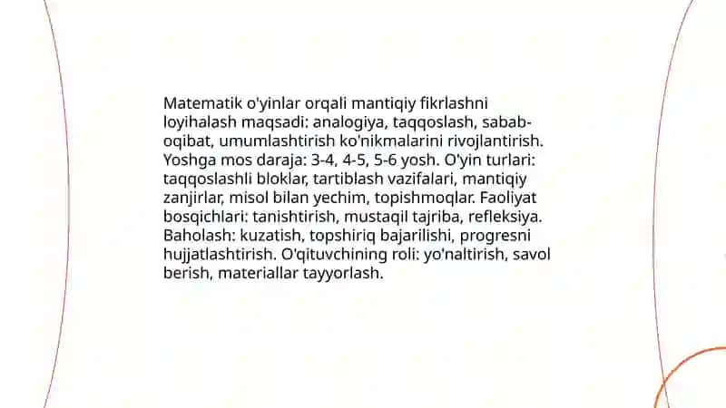 Mantiqiy fikrlashni shakllantirish tamoyillari 4