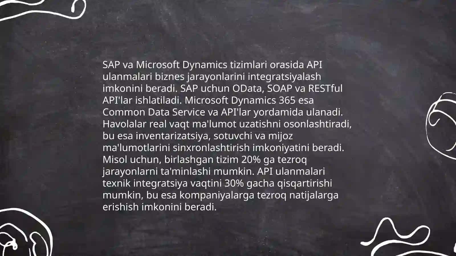 SAP va Microsoft Dynamics integratsiyasi 4