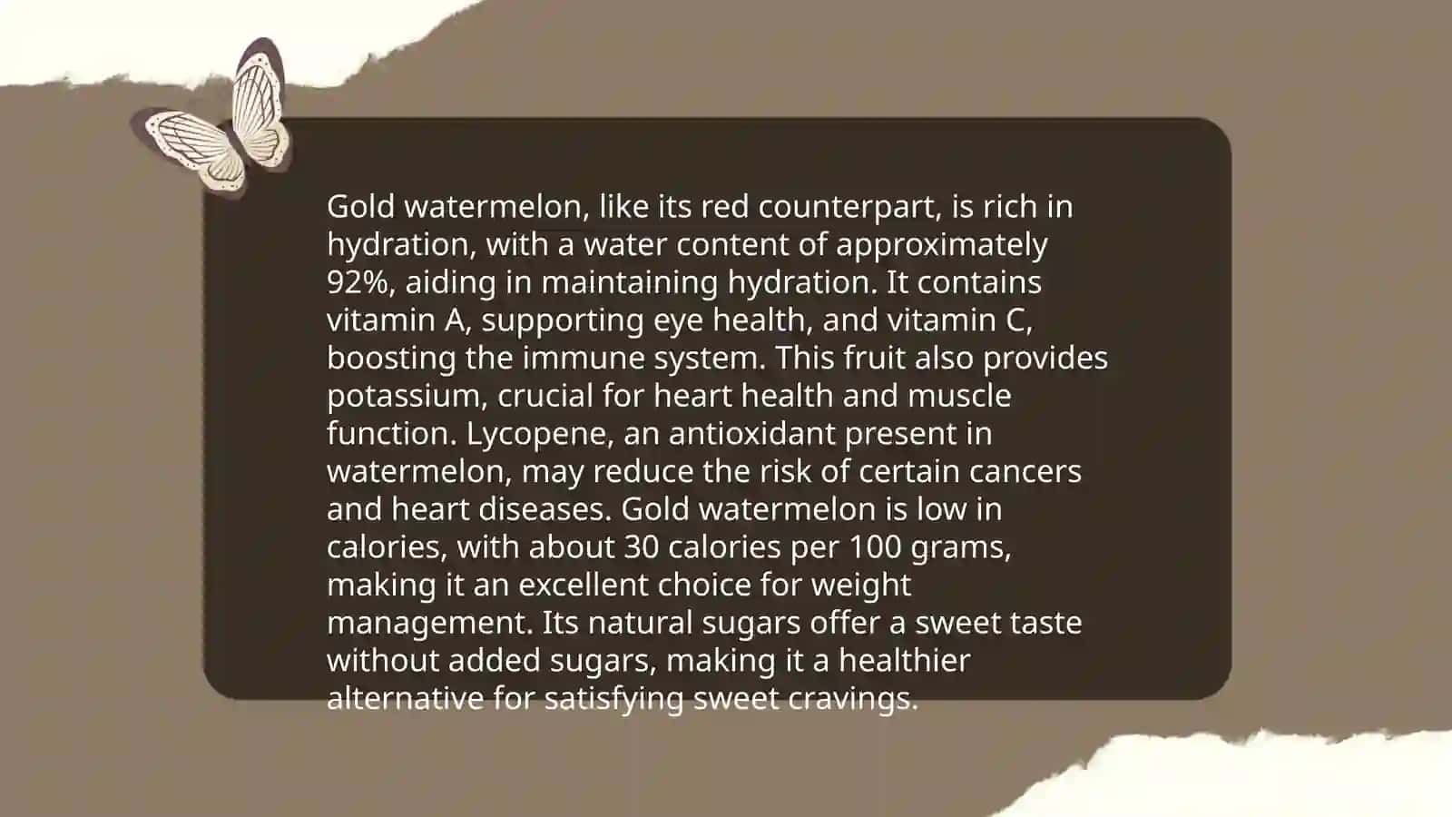 Gold watermelon 4