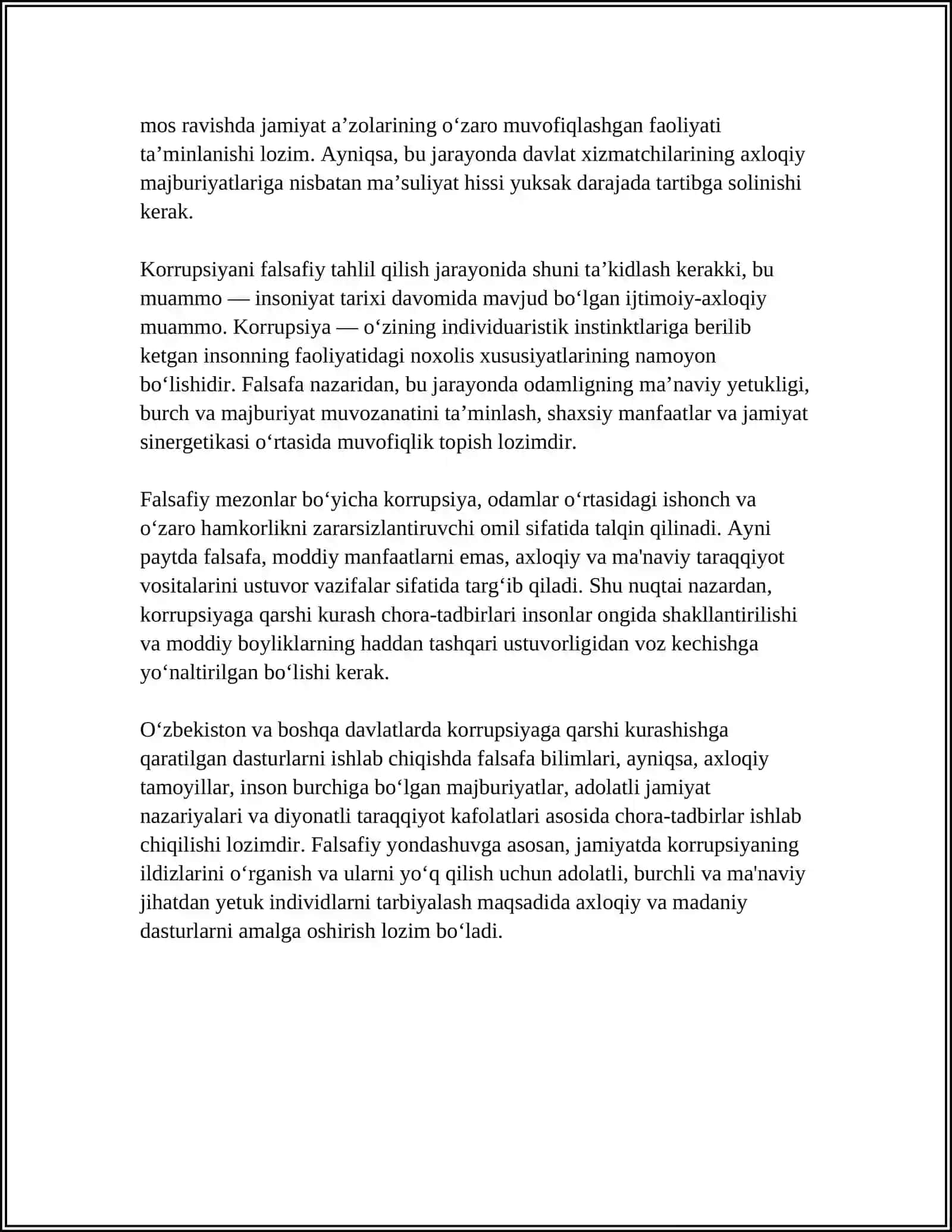 KORUPSIYA MAVZUSI 4