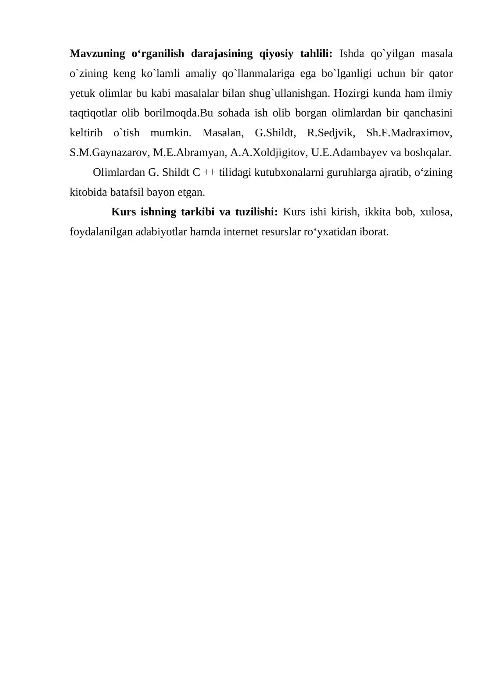 CC++ TILIDA AMALLAR VA QIYNATLARINI BAJARISH OPERATORI 4