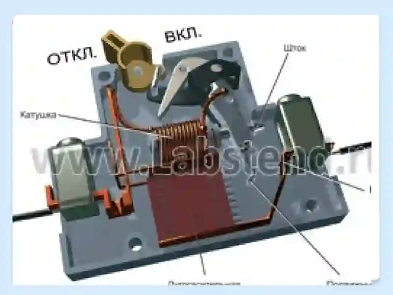 Электрические аппараты низкого напряжения (автоматические выключатели) 4