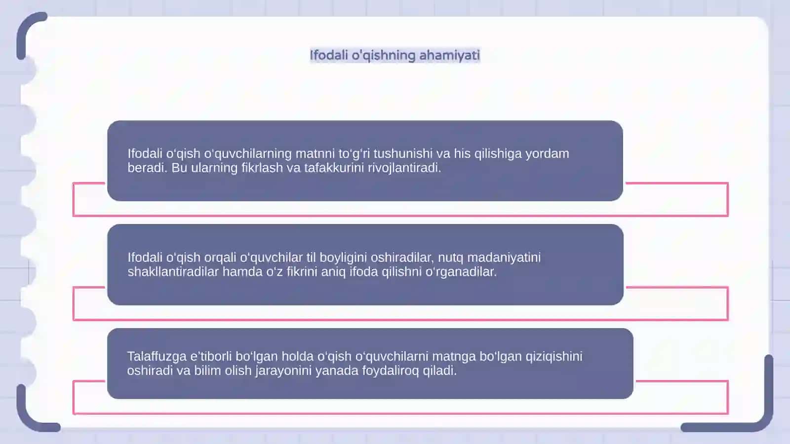 O'quvchilarni ifodali o'qishga o'rgatish usullari 4