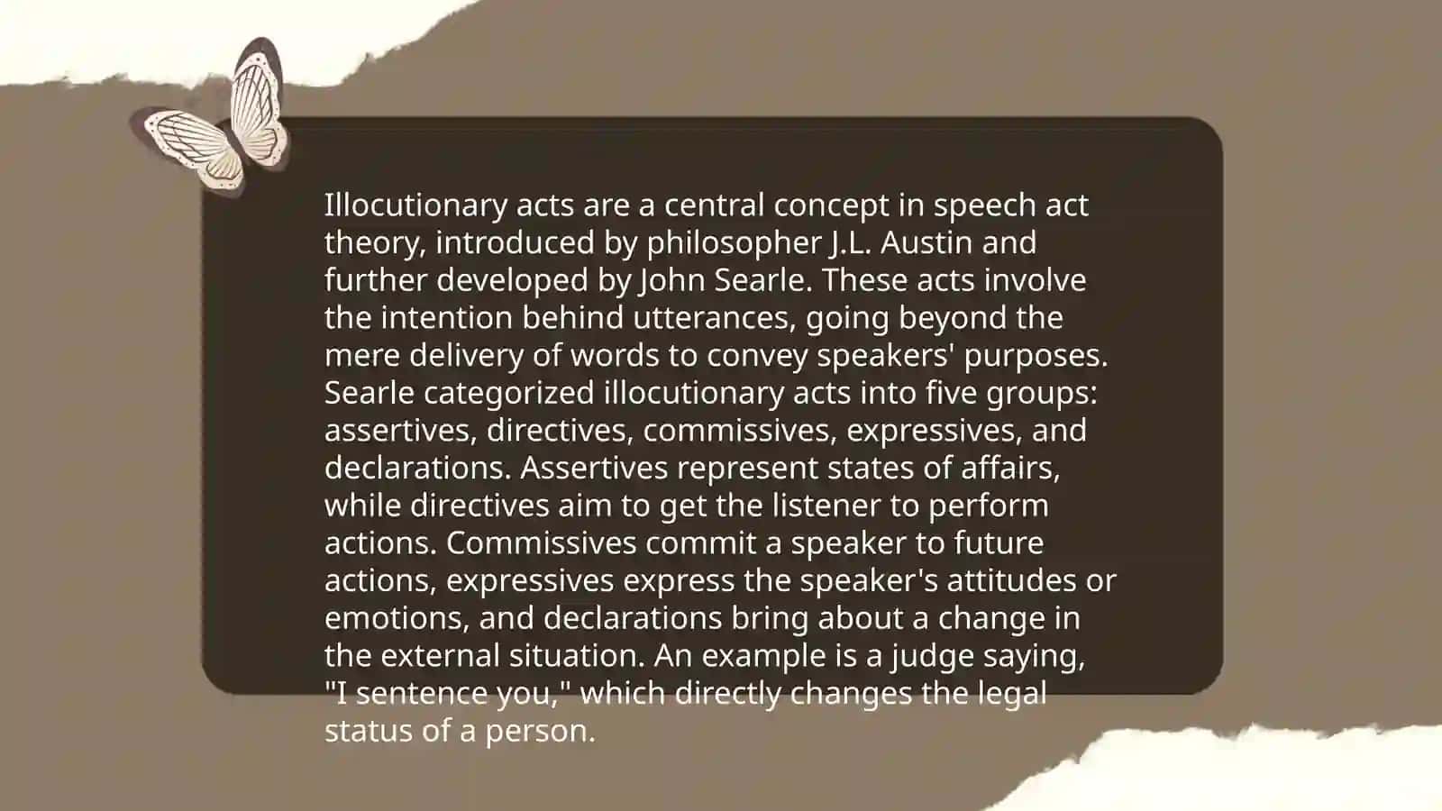 Pragmatics: Speech Acts 4