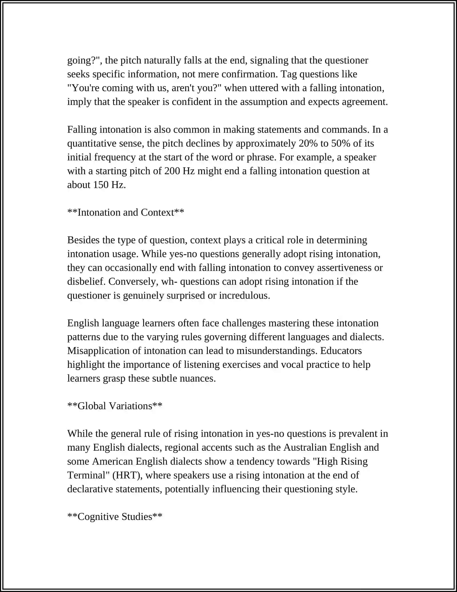 HOW INTONATIONAL CAN CHANGE THE GRAMMATICAL MEANING OF SENTENCES 4
