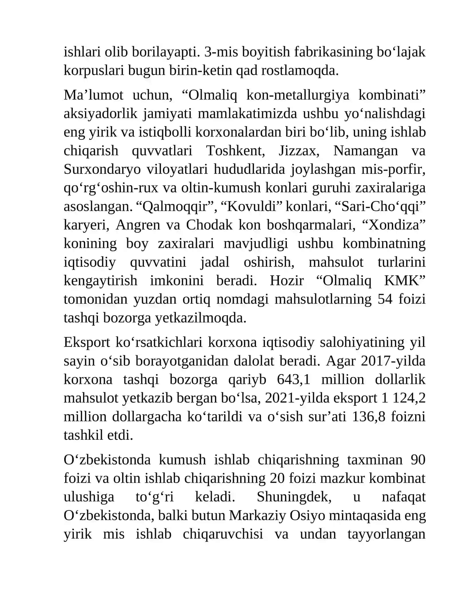 Respublikamiz konchilik korhonalarida qo’llanilayotgan elektr apparatlarining rivojlanish tendensiyalari 4