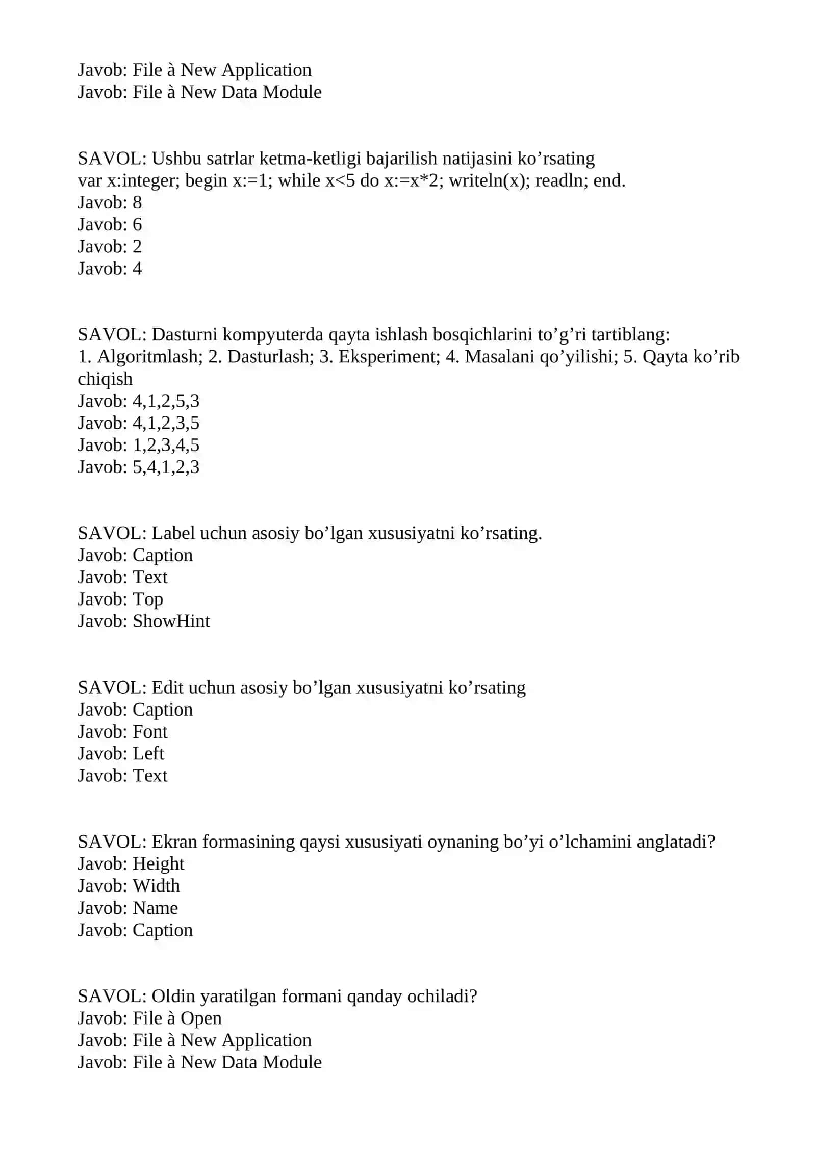 Assembler 4