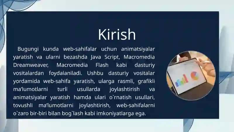 Macromedia Flash dasturi 4