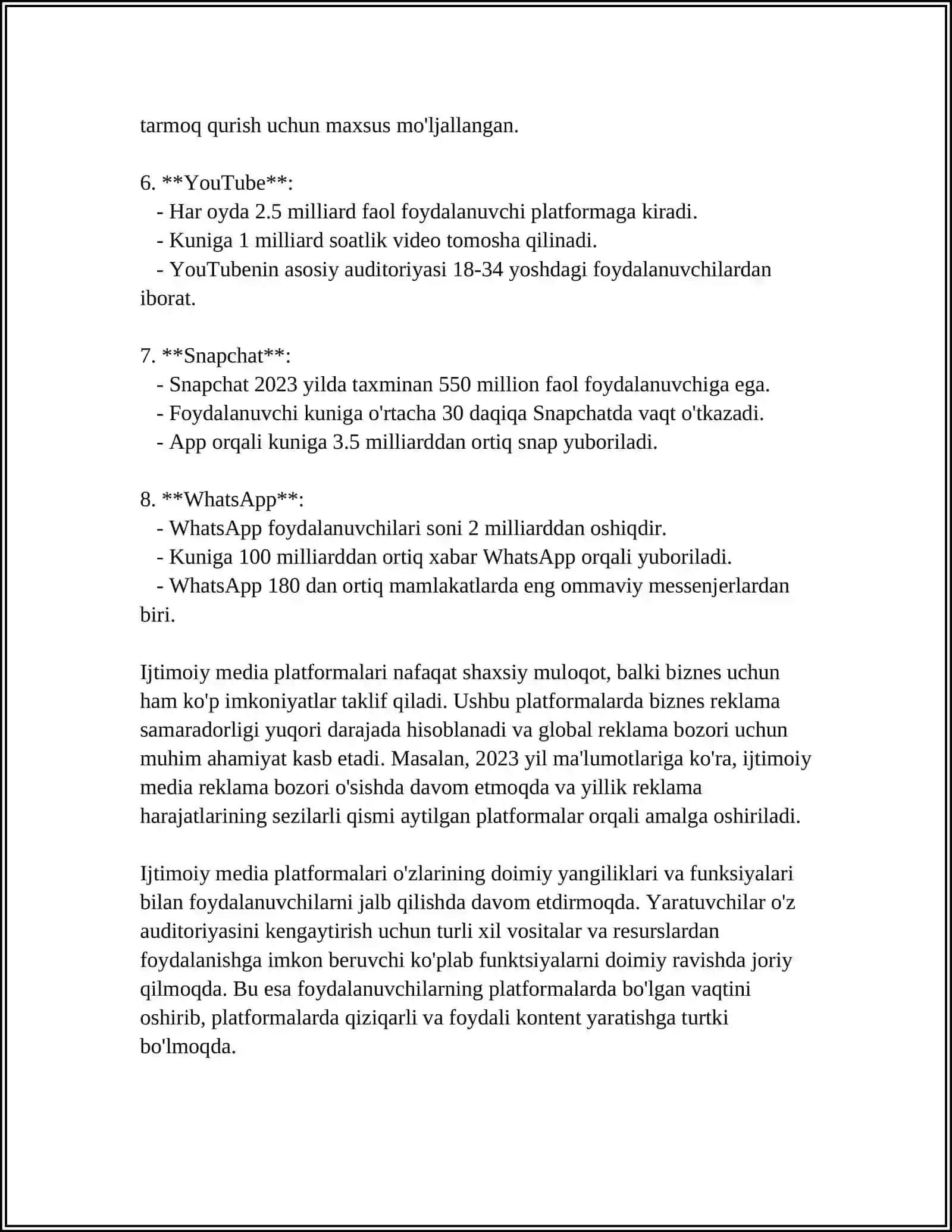 Ijtimoiy media platformalari 4