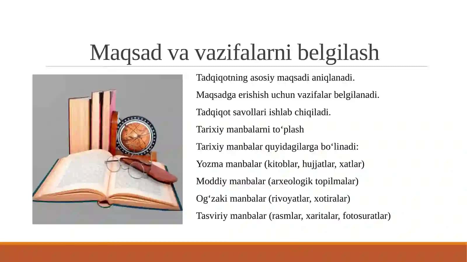 Tarix fanida ilmiy tadqiqot olib borish asoslari 4