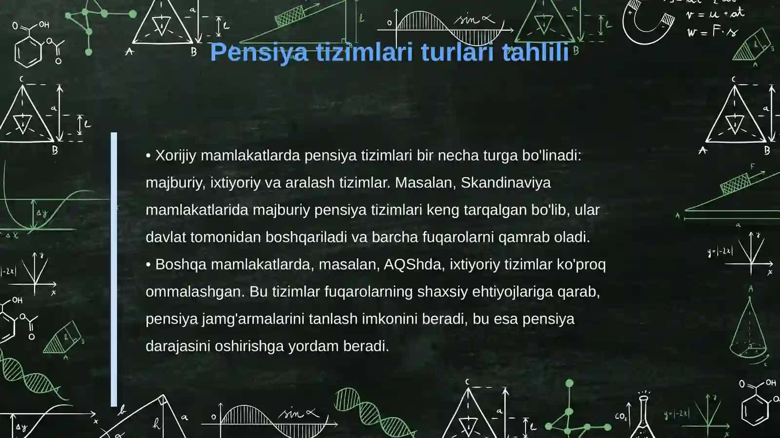 Xorijiy mamlakatlar pensiya tizimlari 4