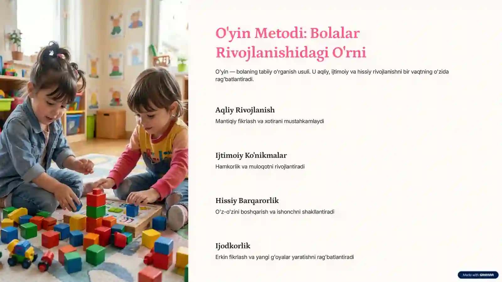 Boshlang'ich Ta'limda O'qitish Metodlari 4