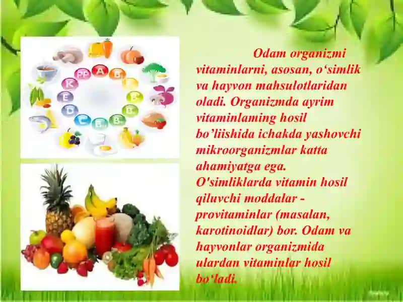Vitaminlar 4