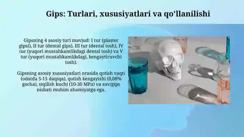 Ortopedik stomatologiyada ishlatiladigan yordamchi xomashyolar 4