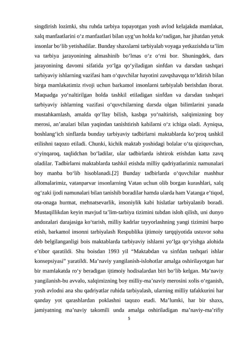 TARBIYAVIY TADBIRNI REJALASHTIRISH TASHKIL ETISH VA O'TKAZISH METODIKASI 4