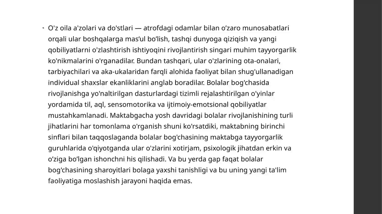 Ijtimoiylashuvning ijtimoiy-psixologik tomoni va shaxs rivajlanishi 4