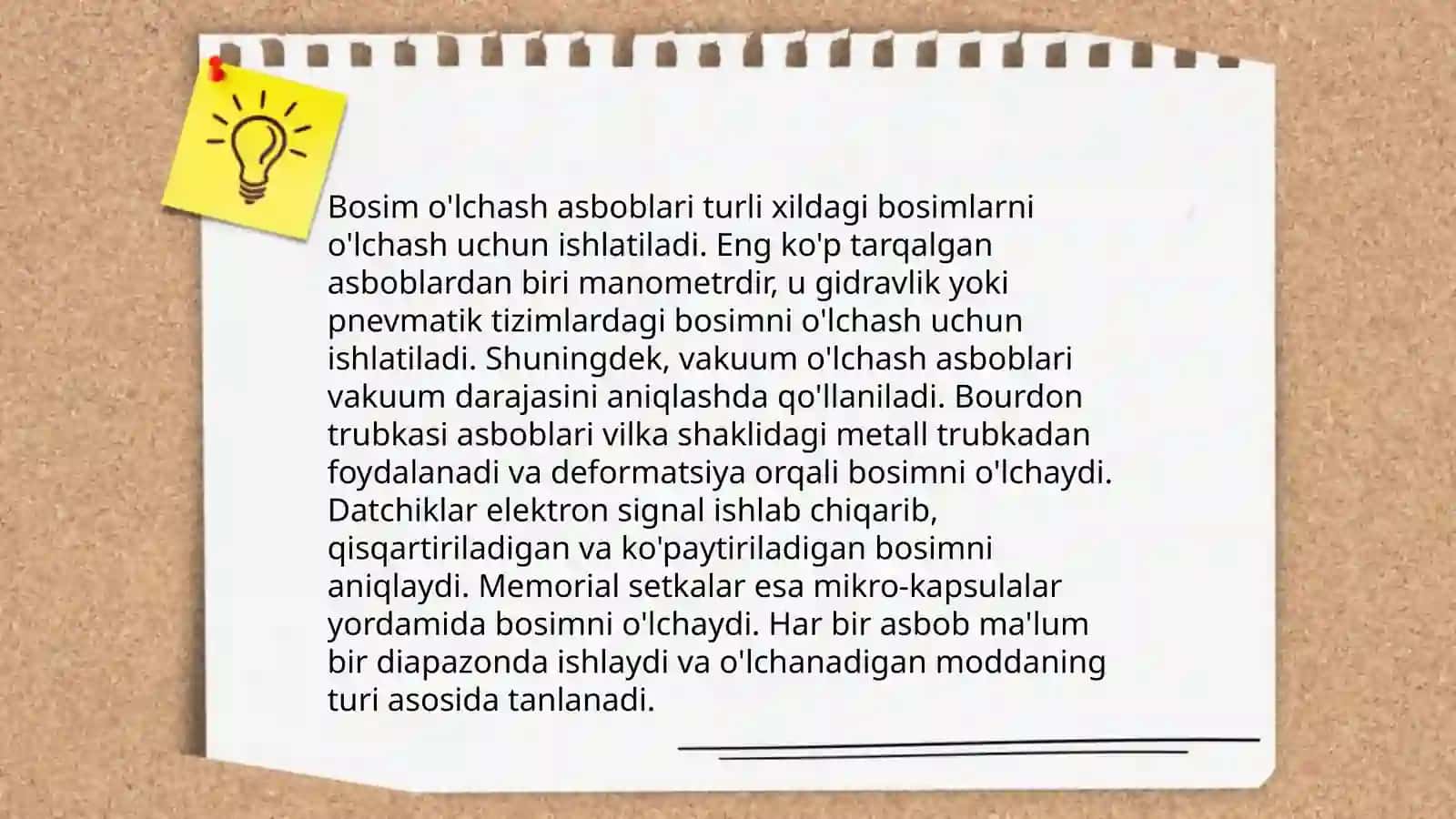 Bosim va bosim farqlarini o'lchash usullari va asboblari 4