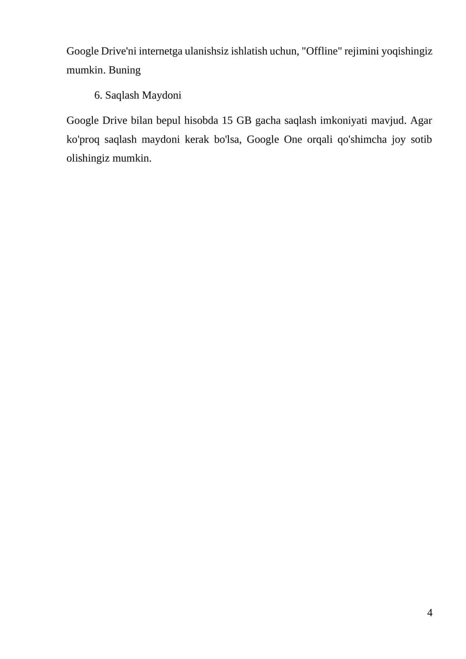 Google Disk blan ishlash 4