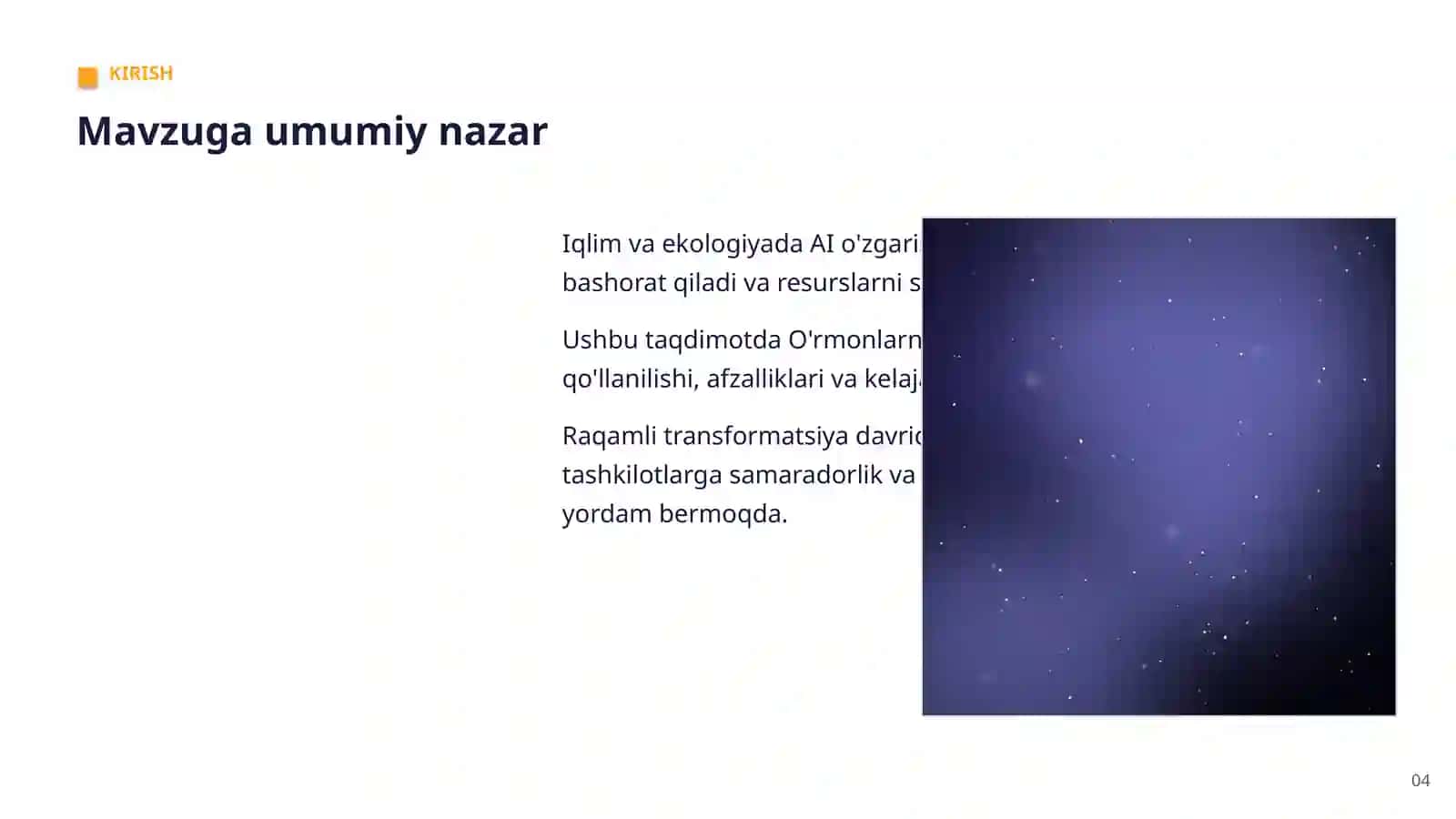 AI IQLIM VA EKOLOGIYADA 4