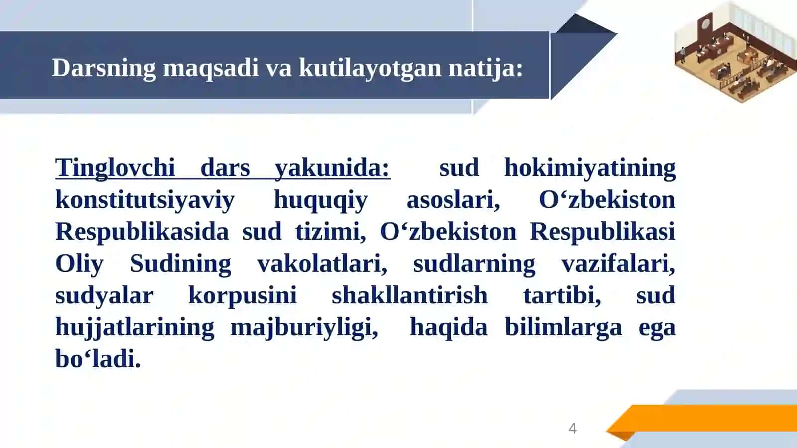 SUD HOKIMIYATINING KONSTITUTSIYAVIY-HUQUQIY ASOSLARI 4