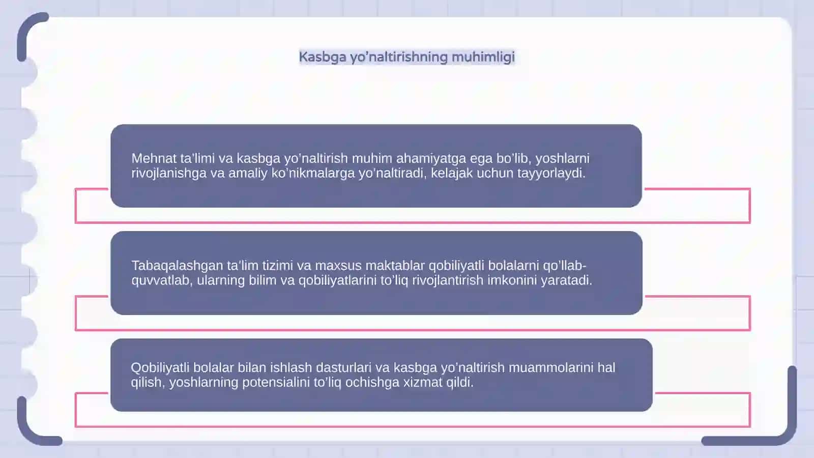Mehnat Ta’limi bo'yicha Reja 4