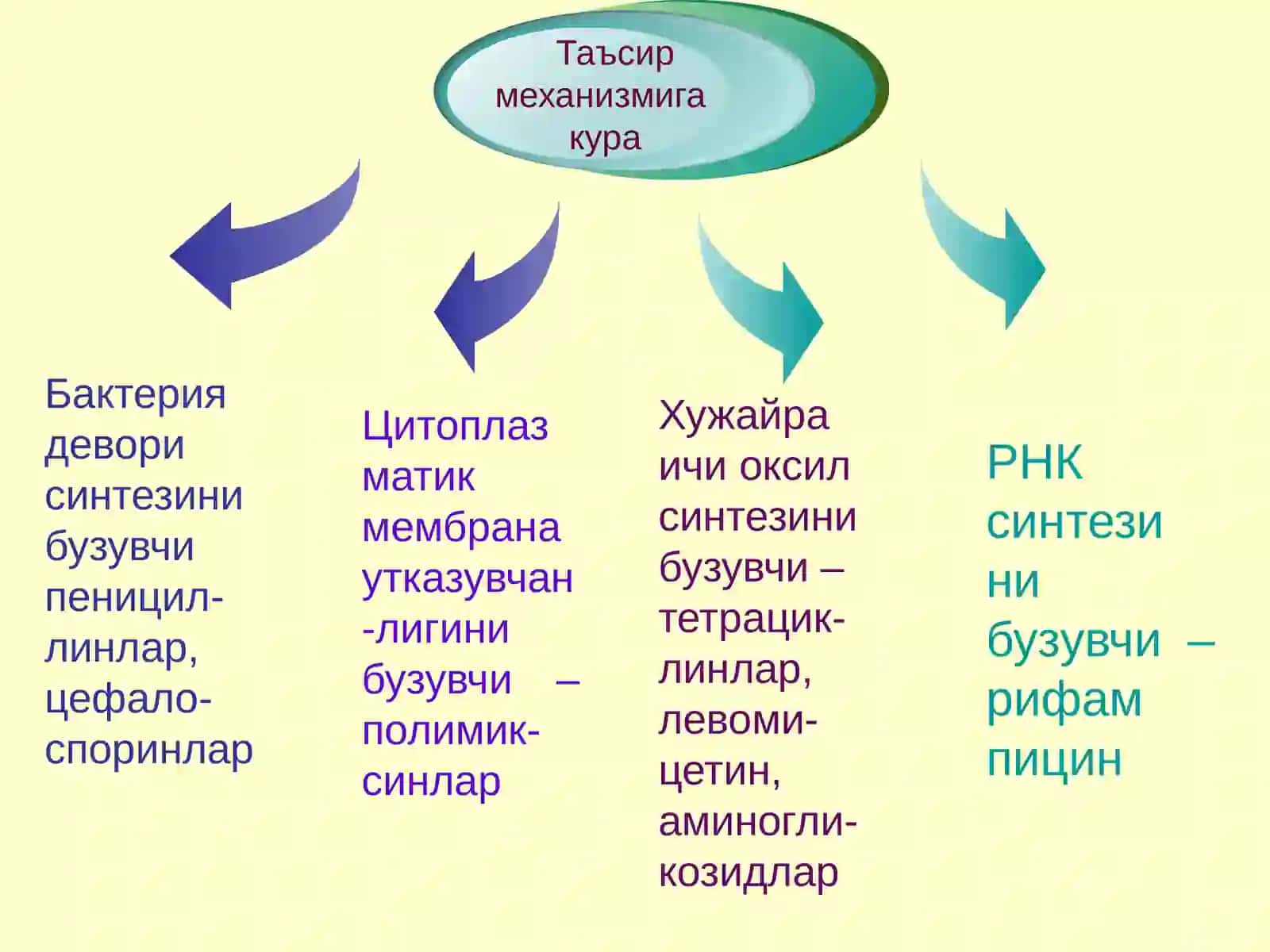 АНТИБИОТИКЛАР 4