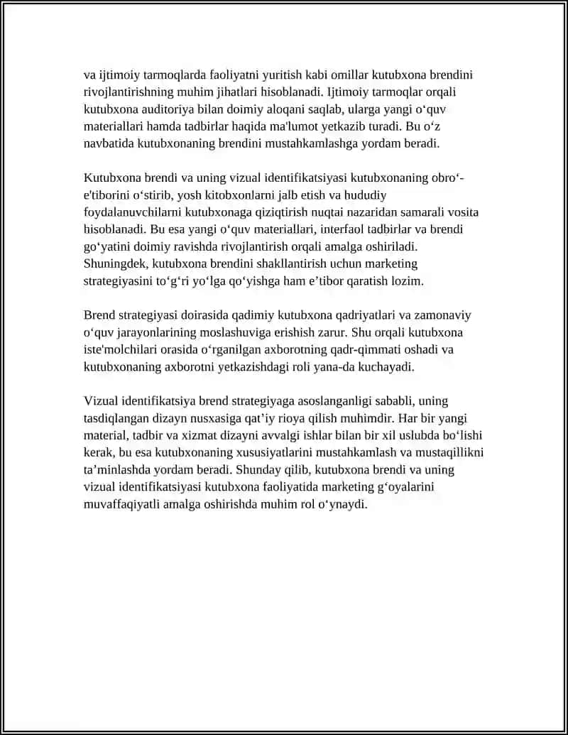 Kutubxona Brendingi va Vizual Identifikatsiya 4
