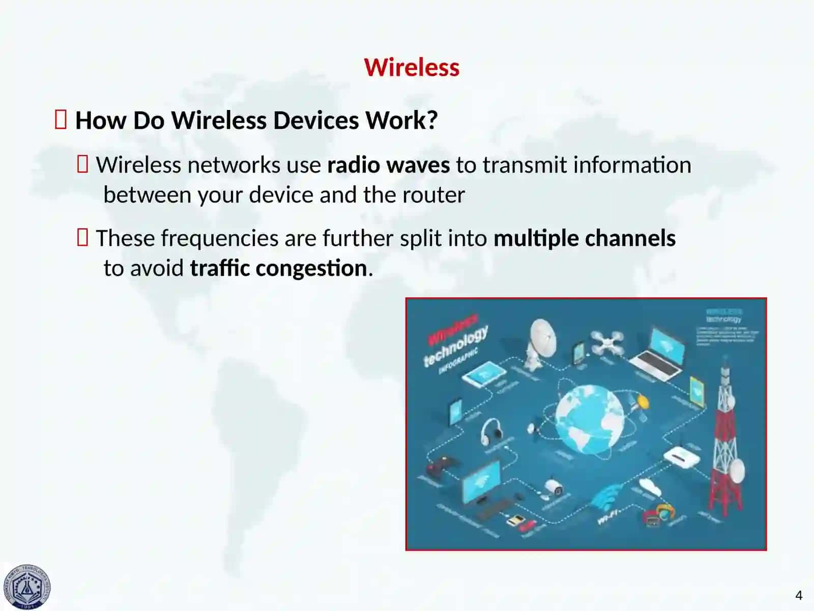 Wireless Communication & Networks 4
