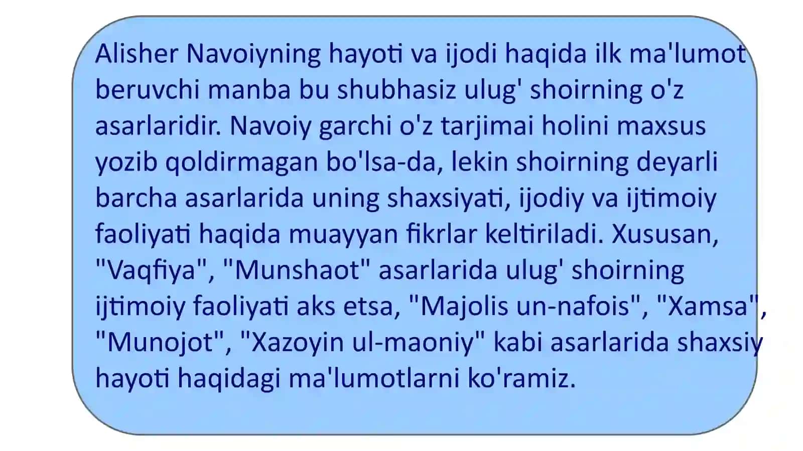 Alisher Navoiy asarlari- navoiyshunoslikning poydevori sifatida 4
