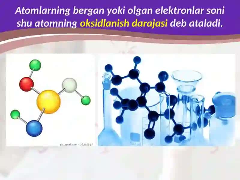 Elementlarning oksidlanish darajasi 4