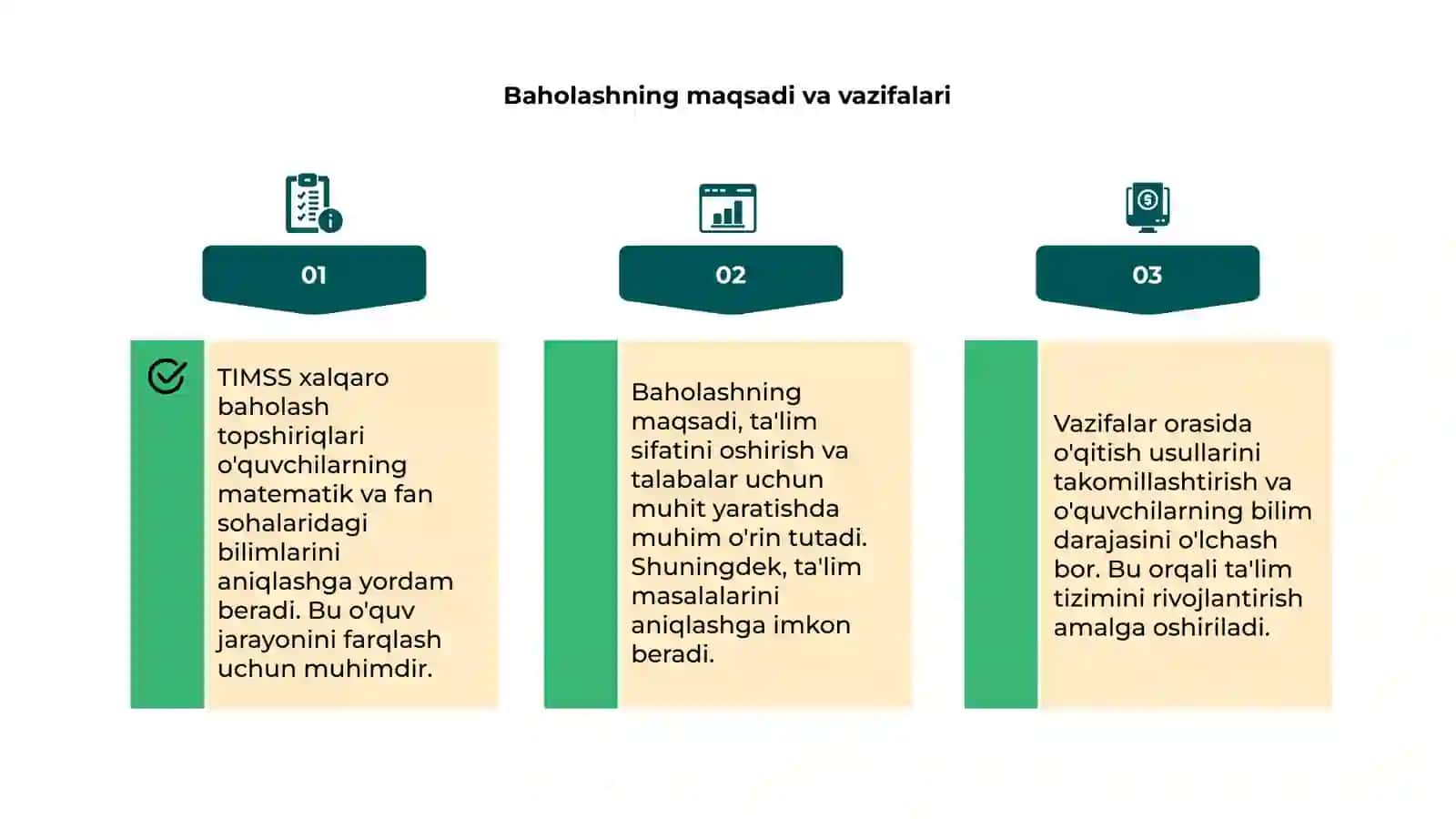 Timss xalqaro baholash topshiriqlari 4