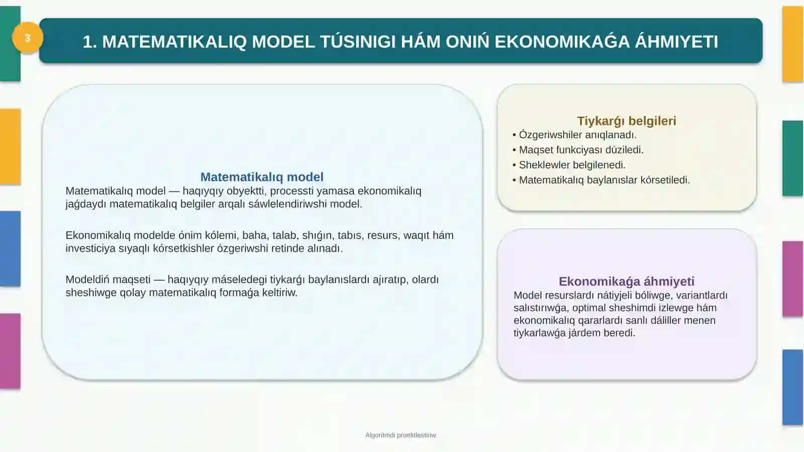 Algoritmdi proektlestiriw 4