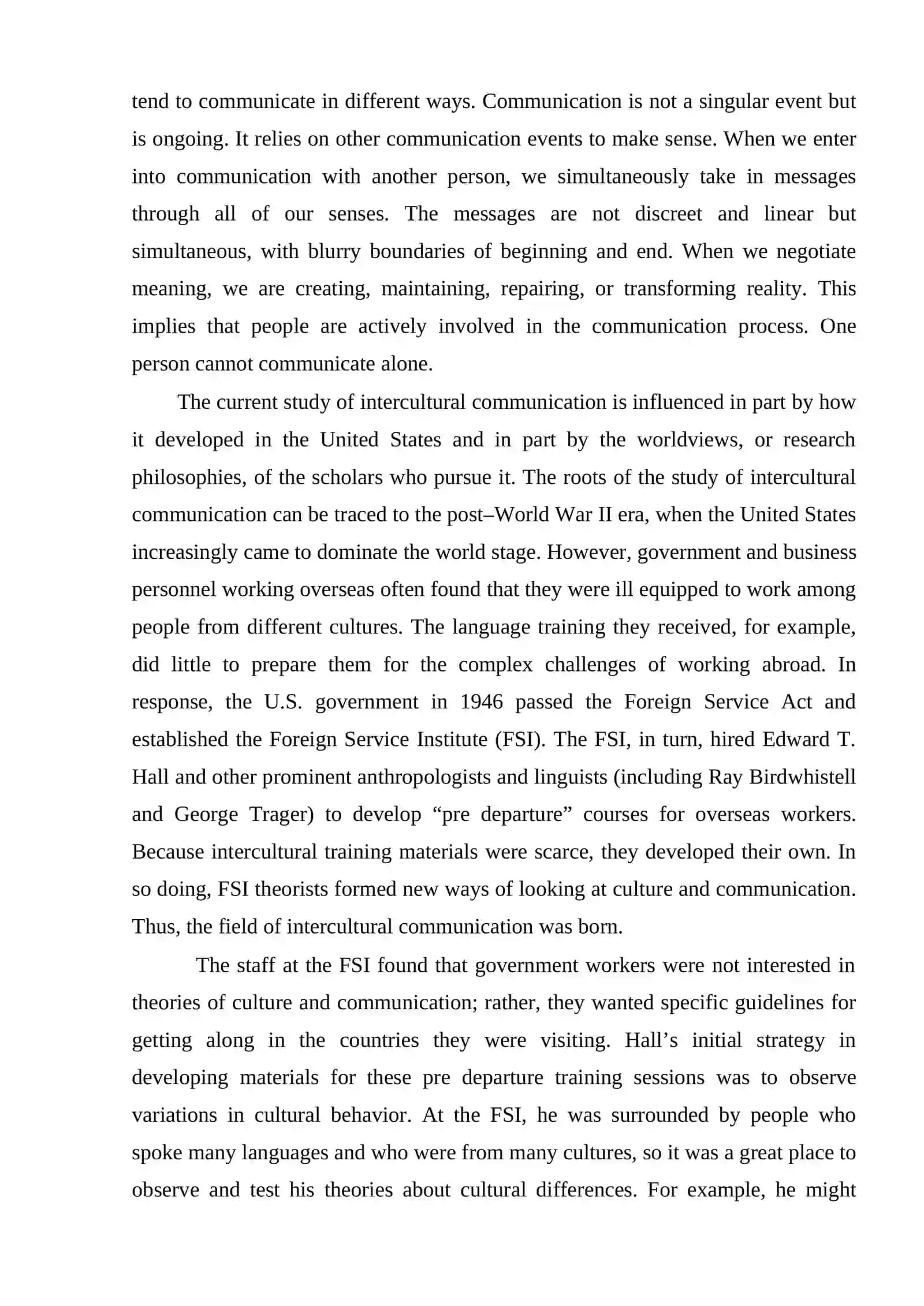 LECTURE II. INTERCULTURAL DIMENTION 4