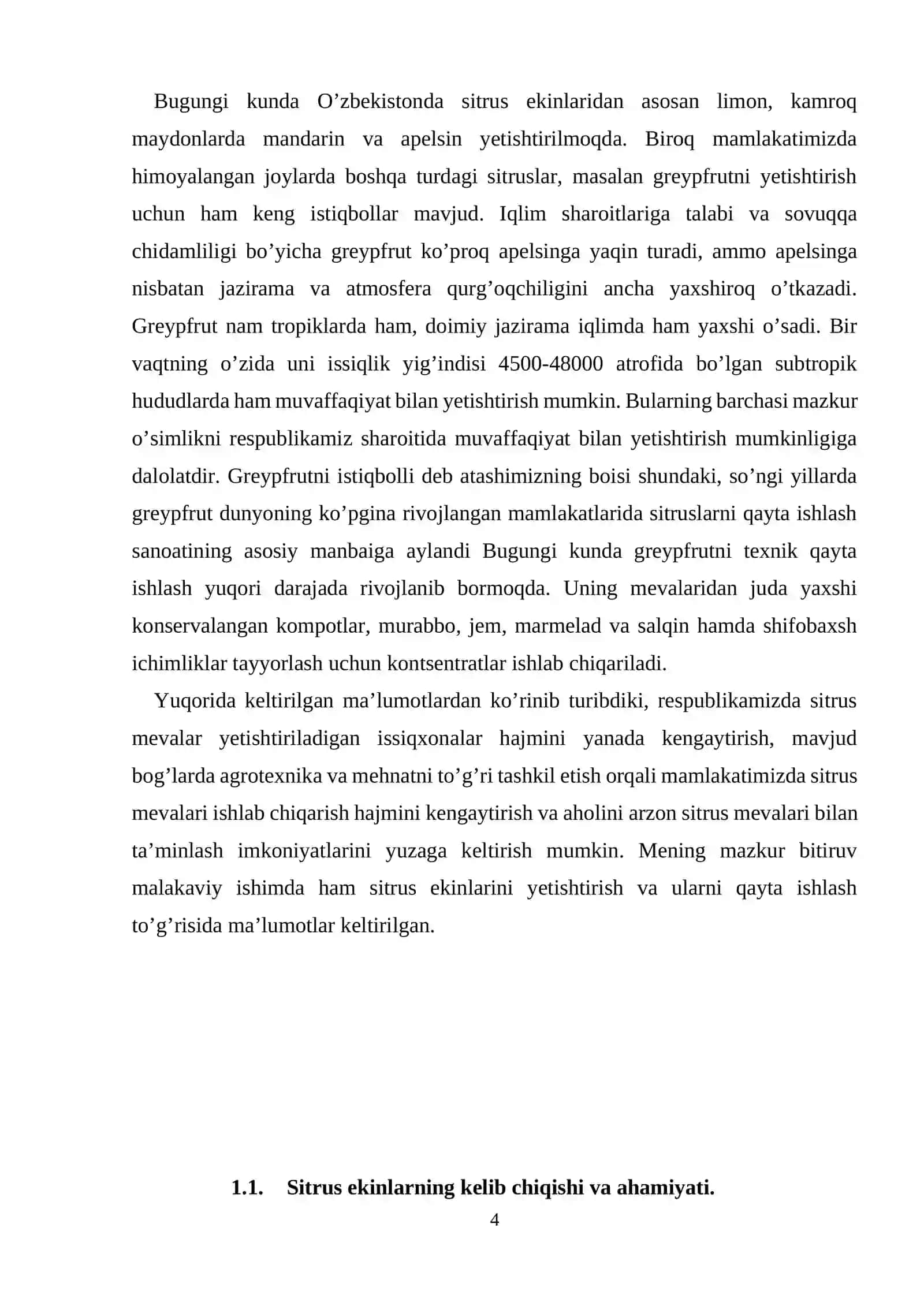 Sitruslar (limon, apelsin, mandarin) Dorivor daraxt va buta ko`chatchiligi 4