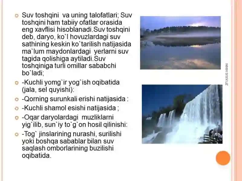 TАBIIY, TEXNOGEN, EKOLOGIK VA IJTIMOIY TUSDAGI FAVQULOTDA VAZIYATLARDA HAYOT FAOLIYATI XAVFSIZLIGI VA FUQARO MUHOFAZASI 4