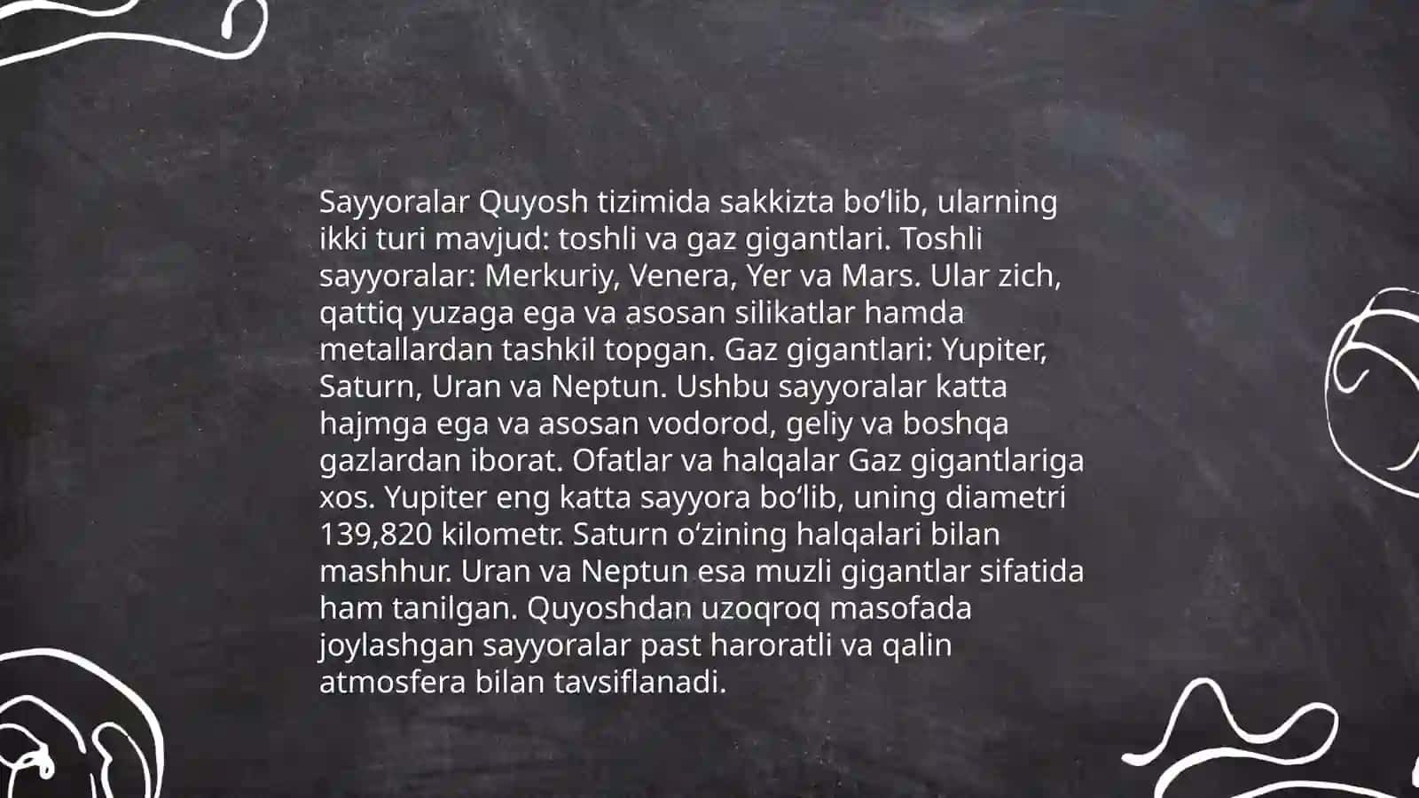 Olam galaktika quyosh sistemasi 4