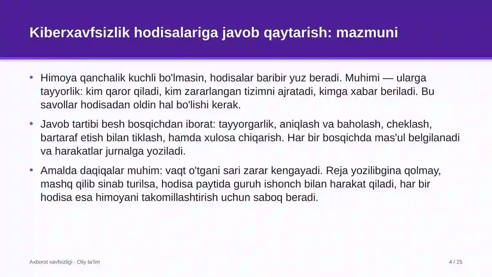 oziq ovqat sanoatida kiberxavfsizlik hodisalariga javob qaytarish 7942 4