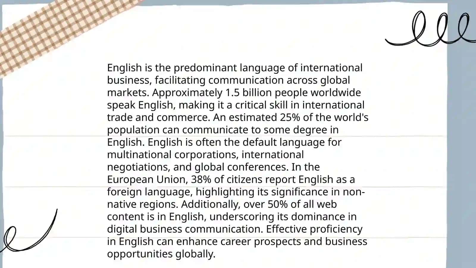 The importance of English in modern world 4