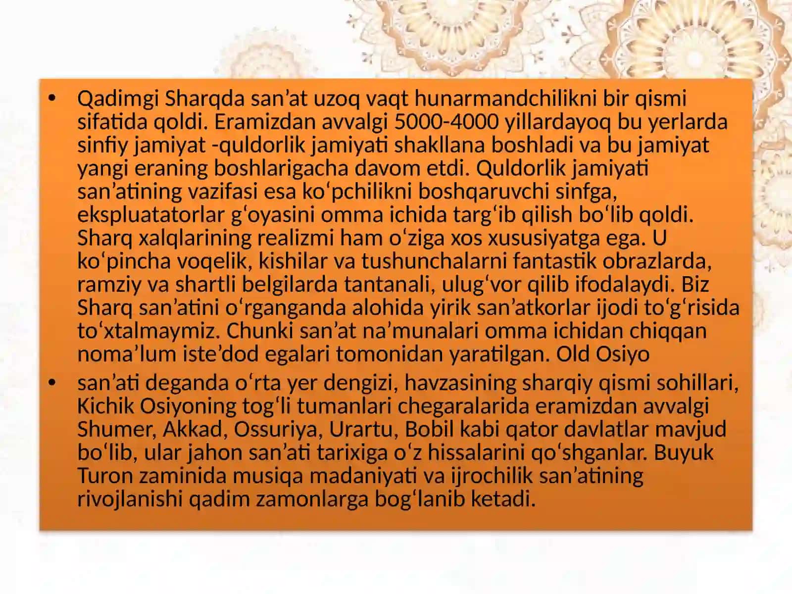 Sharq xalqlari musiqa folklori bilan qiyosiy o'rganish 4