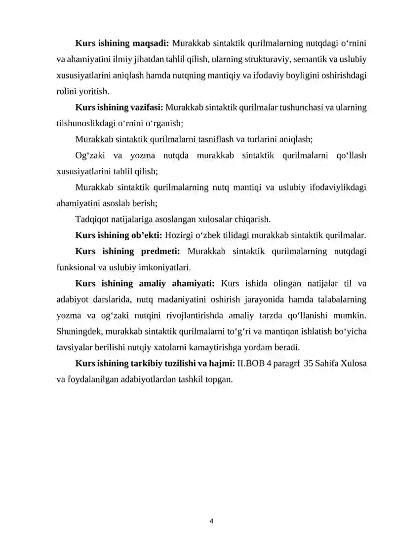 MURAKKAB SINTAKTIK QURILMALARNING NUTQDAGI ROLI 4