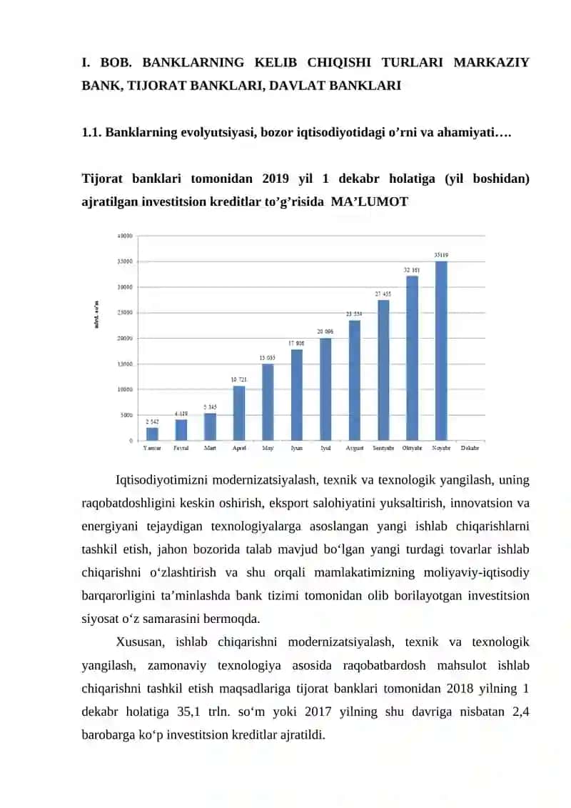 BANKLAR, ULARNING TURLARI VA KREDIT TIZIMIDAGI ROLI 4