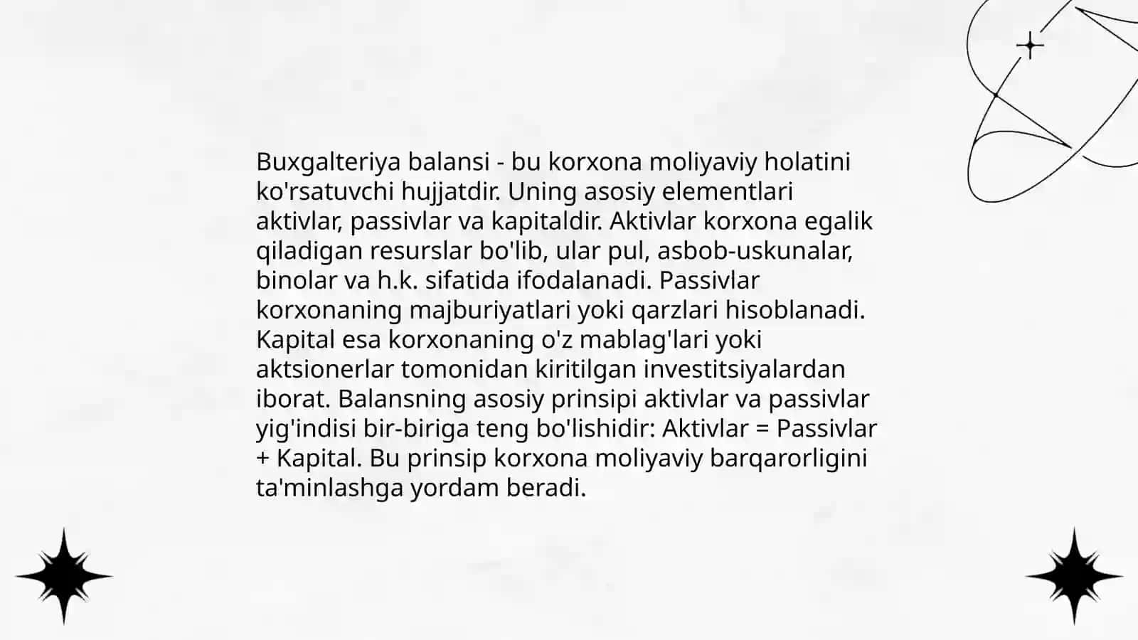 Buxgalteriya hisobini tashkil etishning me'yoriy-huquqiy asoslari 4