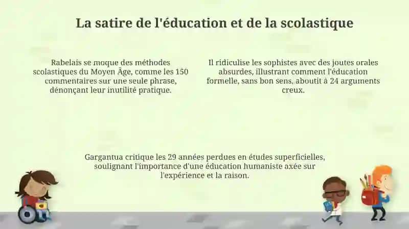 Les problémes dans le roman "Garmantua et Pantagruel" de François Rabelais 4