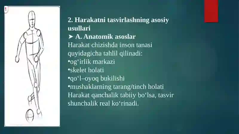 HARAKATDAGI ODAM TASVIRINI ISHLASH 4