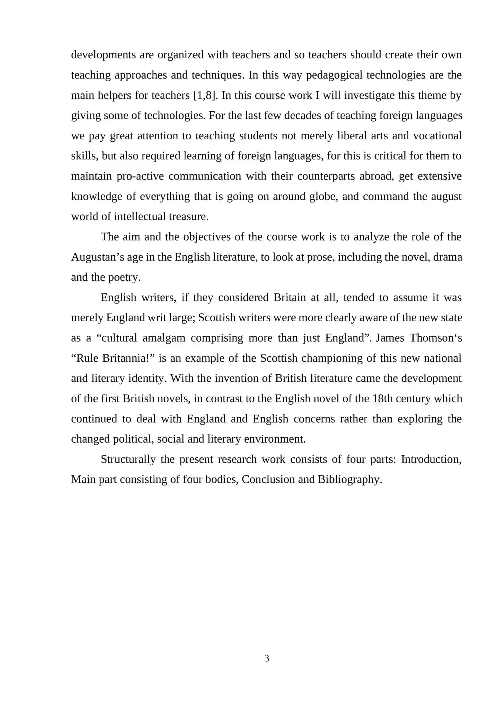Role of the Augustan’s age in English Literature 4