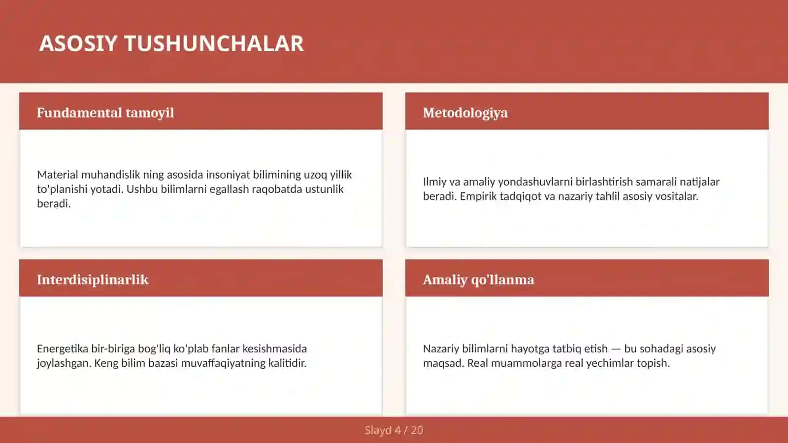 Material muhandislik 4