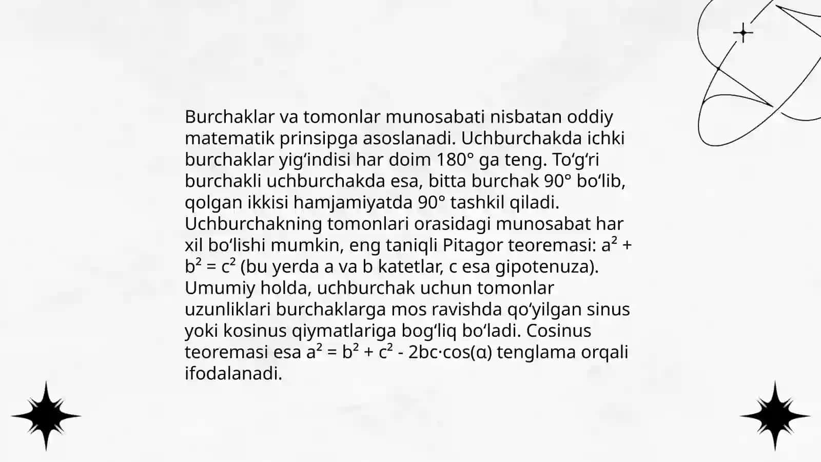 Muntazam koʻpburchaklar yasash mavzusi 4