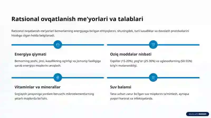 Tibbiy ovqatlanishning ahamiyati 4