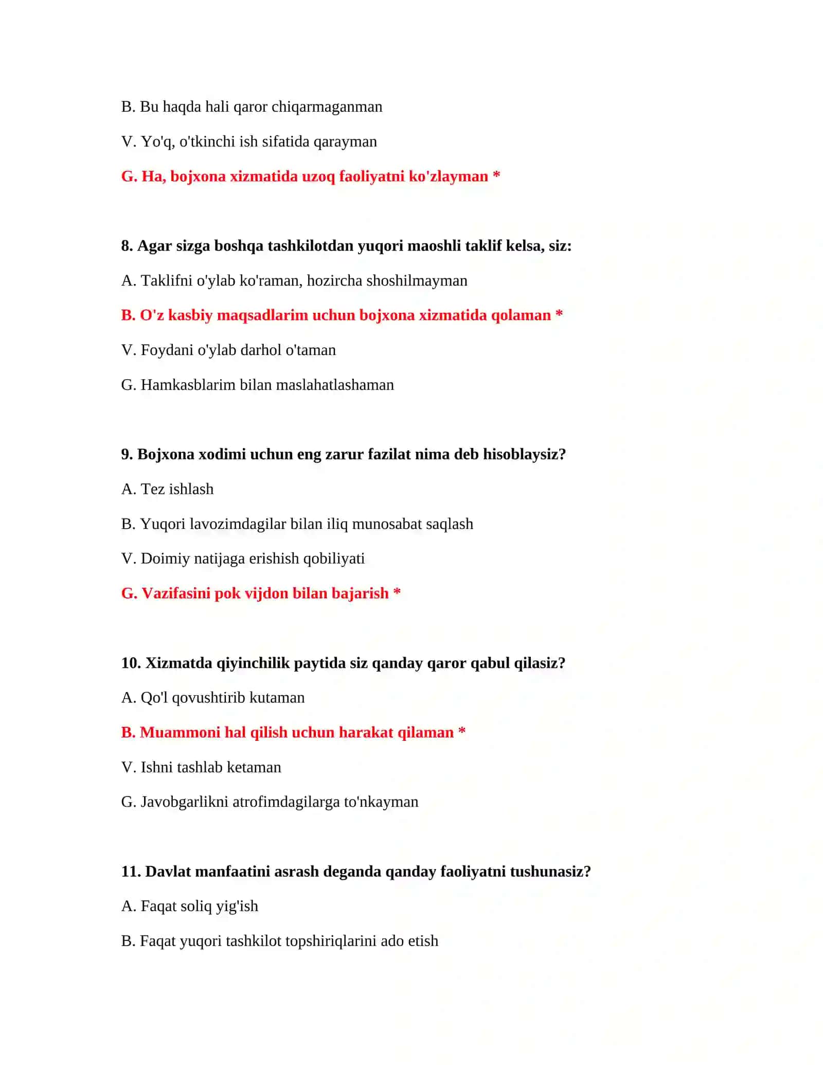PSIXOLOGIK TESTLAR JAVOBI BILAN 4
