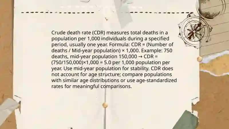 Calculating Demographic Indicators 4